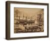 Russian Warships in the Cossack Bay, Balaklava, Ca 1855-Roger Fenton-Framed Giclee Print