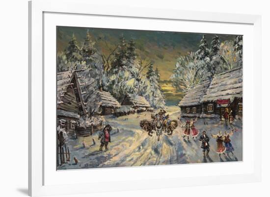 Russian Winter-Konstantin Alexeyevich Korovin-Framed Giclee Print