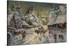 Russian Winter-Konstantin Alexeyevich Korovin-Stretched Canvas