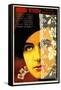 Russian (Woman Face/Cards)-null-Framed Stretched Canvas