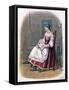 Russian Woman with Baby, 1809-W Dickes-Framed Stretched Canvas