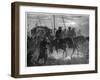 Russian Wounded Leaving Plevna, Russo-Turkish War, 1877-1878-null-Framed Giclee Print