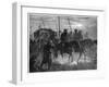 Russian Wounded Leaving Plevna, Russo-Turkish War, 1877-1878-null-Framed Giclee Print