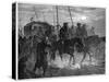 Russian Wounded Leaving Plevna, Russo-Turkish War, 1877-1878-null-Stretched Canvas
