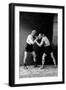 Russian Wrestlers-null-Framed Art Print