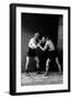 Russian Wrestlers-null-Framed Art Print