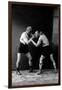 Russian Wrestlers-null-Framed Art Print