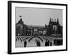 Russians Celeberating Anniversary Parade in Red Square-Carl Mydans-Framed Photographic Print