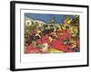 Russians Flay Germans, c.1914-Kasimir Malevich-Framed Giclee Print