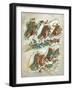 Russians Routing Bulgarians in a Cavalry Skirmish-null-Framed Giclee Print