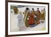 Russische Familie Beim Kirchgang-Severin Roesen-Framed Giclee Print