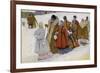 Russische Familie Beim Kirchgang-Severin Roesen-Framed Giclee Print