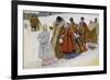 Russische Familie Beim Kirchgang-Severin Roesen-Framed Giclee Print