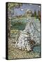 Russische Schoene in Landschaft, Um 1904-Wassily Kandinsky-Framed Stretched Canvas
