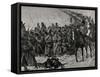 Russo-Japanese War (1904-1905). Column of Japanese Soldiers.. Korea-null-Framed Stretched Canvas