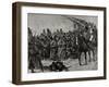 Russo-Japanese War (1904-1905). Column of Japanese Soldiers.. Korea-null-Framed Giclee Print