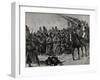 Russo-Japanese War (1904-1905). Column of Japanese Soldiers.. Korea-null-Framed Giclee Print