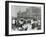 Russo-Japanese War (1904-1905). Patriotic Demonstration in St. Petersburg.. Russia-null-Framed Giclee Print