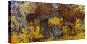 Rust Abstract-Art Wolfe-Stretched Canvas