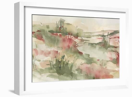 Rust Grasslands I-Emma Caroline-Framed Premium Giclee Print