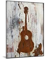 Rust Guitar-Kent Youngstrom-Mounted Art Print