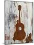 Rust Guitar-Kent Youngstrom-Mounted Art Print