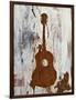 Rust Guitar-Kent Youngstrom-Framed Art Print