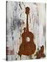 Rust Guitar-Kent Youngstrom-Stretched Canvas