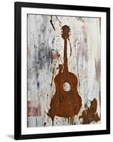 Rust Guitar-Kent Youngstrom-Framed Art Print