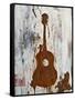 Rust Guitar-Kent Youngstrom-Framed Stretched Canvas