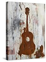 Rust Guitar-Kent Youngstrom-Stretched Canvas