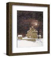 Rust Moon-Bradley Hendershot-Framed Art Print