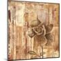 Rust Rose II-Carol Black-Mounted Art Print