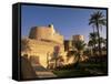 Rustaq Fort, Built in 1650, Batinah Region, Oman, Middle East-Patrick Dieudonne-Framed Stretched Canvas