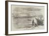 Rustchuk, Bridge of Boats in Course of Construction-null-Framed Giclee Print