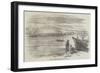 Rustchuk, Bridge of Boats in Course of Construction-null-Framed Giclee Print