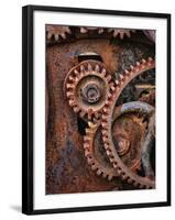 Rusted Gears-Don Paulson-Framed Giclee Print