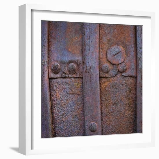 Rusted in Time II-Kathy Mahan-Framed Photographic Print