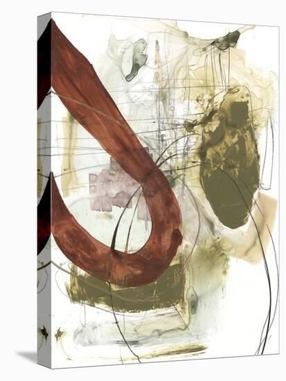 Rusted Loops I-Jennifer Goldberger-Stretched Canvas