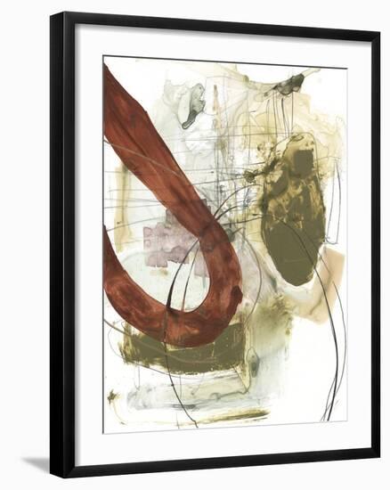 Rusted Loops I-Jennifer Goldberger-Framed Art Print