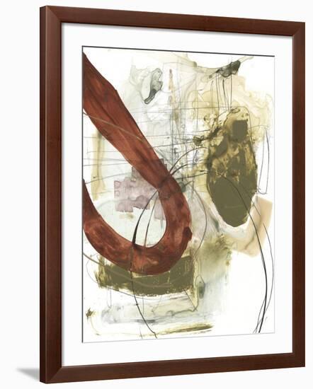 Rusted Loops I-Jennifer Goldberger-Framed Art Print