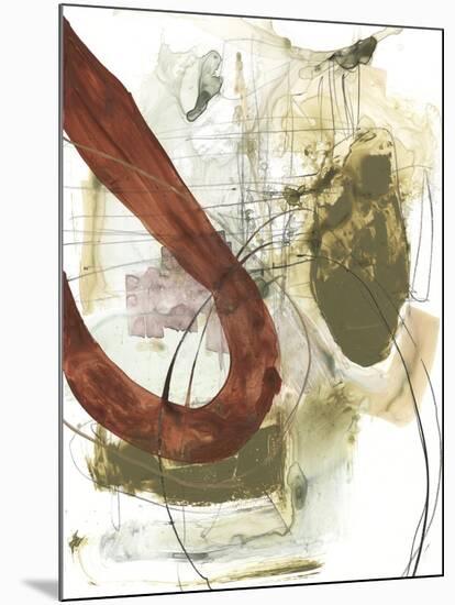 Rusted Loops I-Jennifer Goldberger-Mounted Art Print