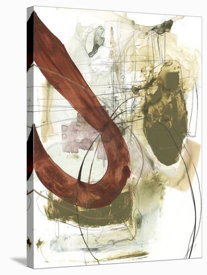 Rusted Loops I-Jennifer Goldberger-Stretched Canvas