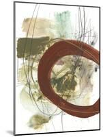 Rusted Loops II-Jennifer Goldberger-Mounted Art Print