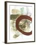 Rusted Loops II-Jennifer Goldberger-Framed Art Print