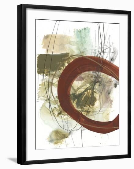 Rusted Loops II-Jennifer Goldberger-Framed Art Print