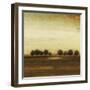 Rusted Treeline-Lisa Ridgers-Framed Art Print