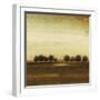 Rusted Treeline-Lisa Ridgers-Framed Art Print