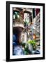 Rustic Alley In Corniglia, Cinque Terre, Italy-George Oze-Framed Photographic Print