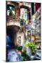 Rustic Alley In Corniglia, Cinque Terre, Italy-George Oze-Mounted Photographic Print